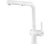 Bateria Franke Active Pull-Out Biały Mosiądz
