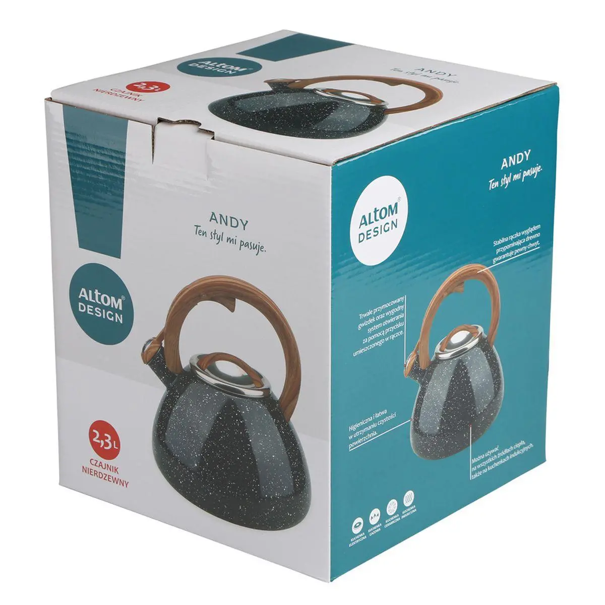 Czajnik Altom Design Andy 2,3l Indukcja