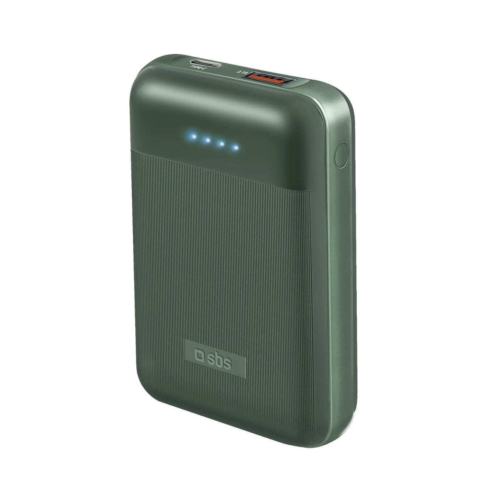 Powerbank SBS TEBB10000PD20RUG 10000mAh PD 20W Zielony