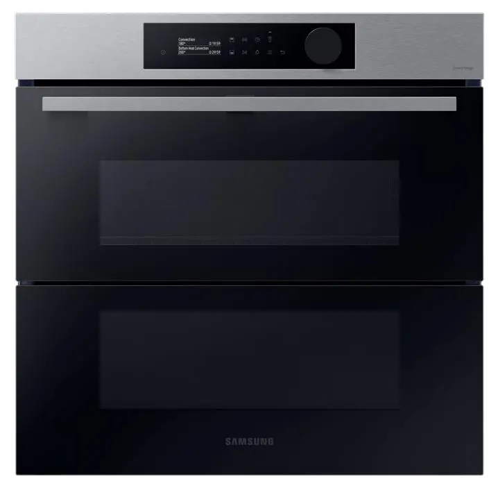 Piekarnik elektryczny parowy Samsung NV7B5745PAS Dual Cook Flex Termoobieg AirFry Zdalne sterowanie Srebrny