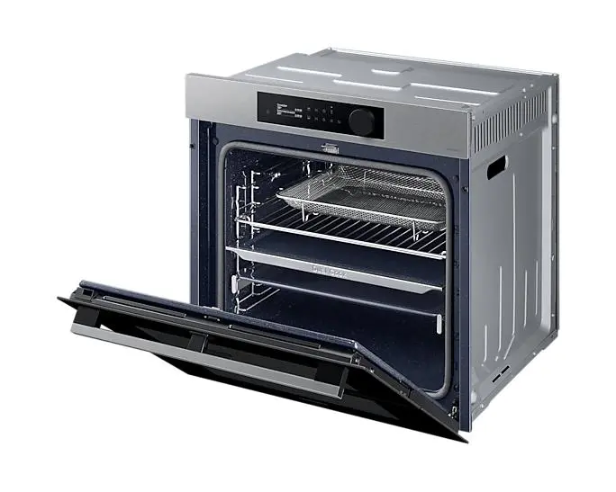Piekarnik elektryczny parowy Samsung NV7B5745PAS Dual Cook Flex Termoobieg AirFry Zdalne sterowanie Srebrny
