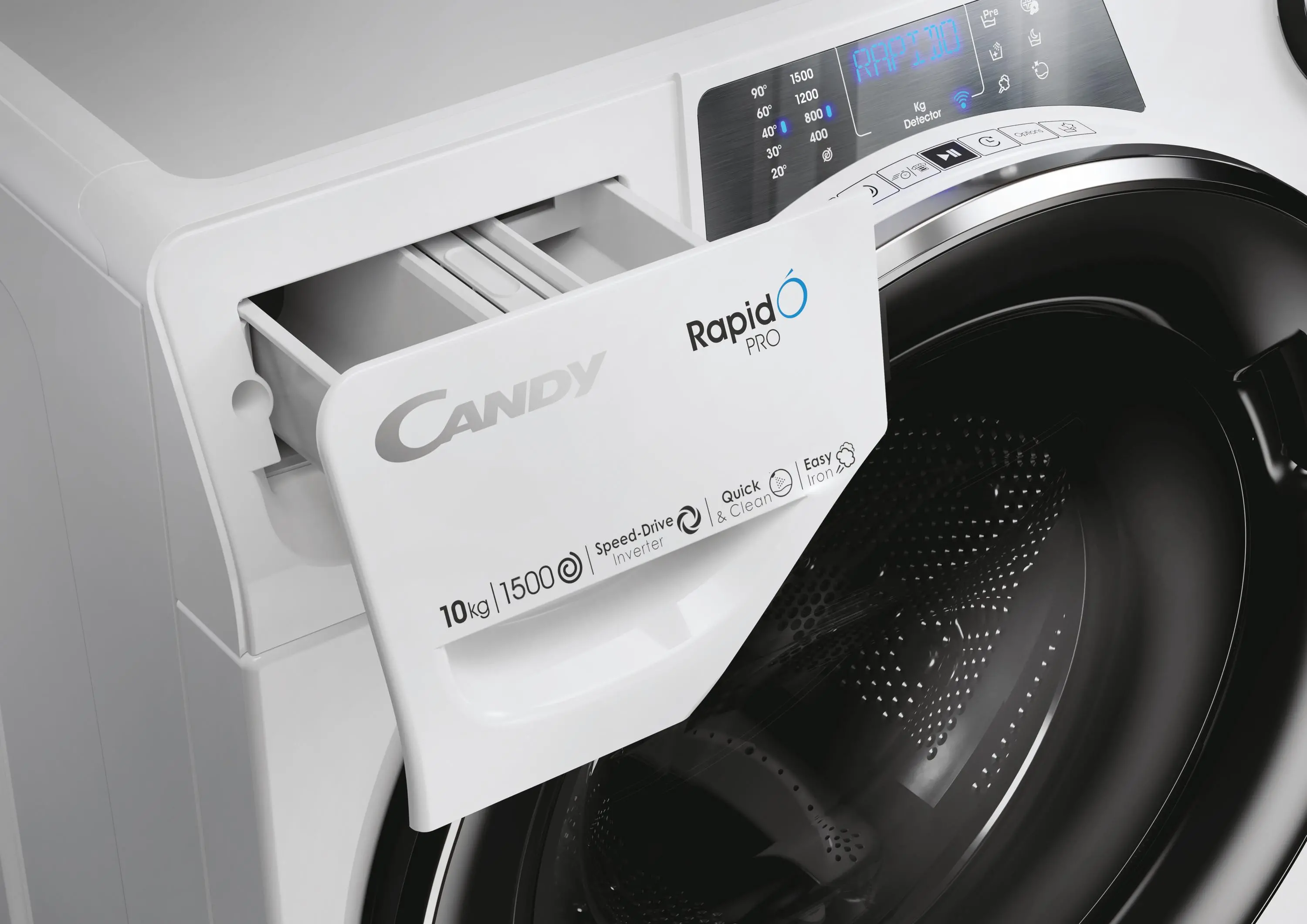 Pralka Candy RapidO Pro RP 5106BWMBC/1-S 10kg 1500obr/min Zdalne sterowanie