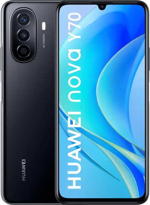 Smartfon Huawei Nova Y70 4/128GB 6,75" 48Mpix Czarny