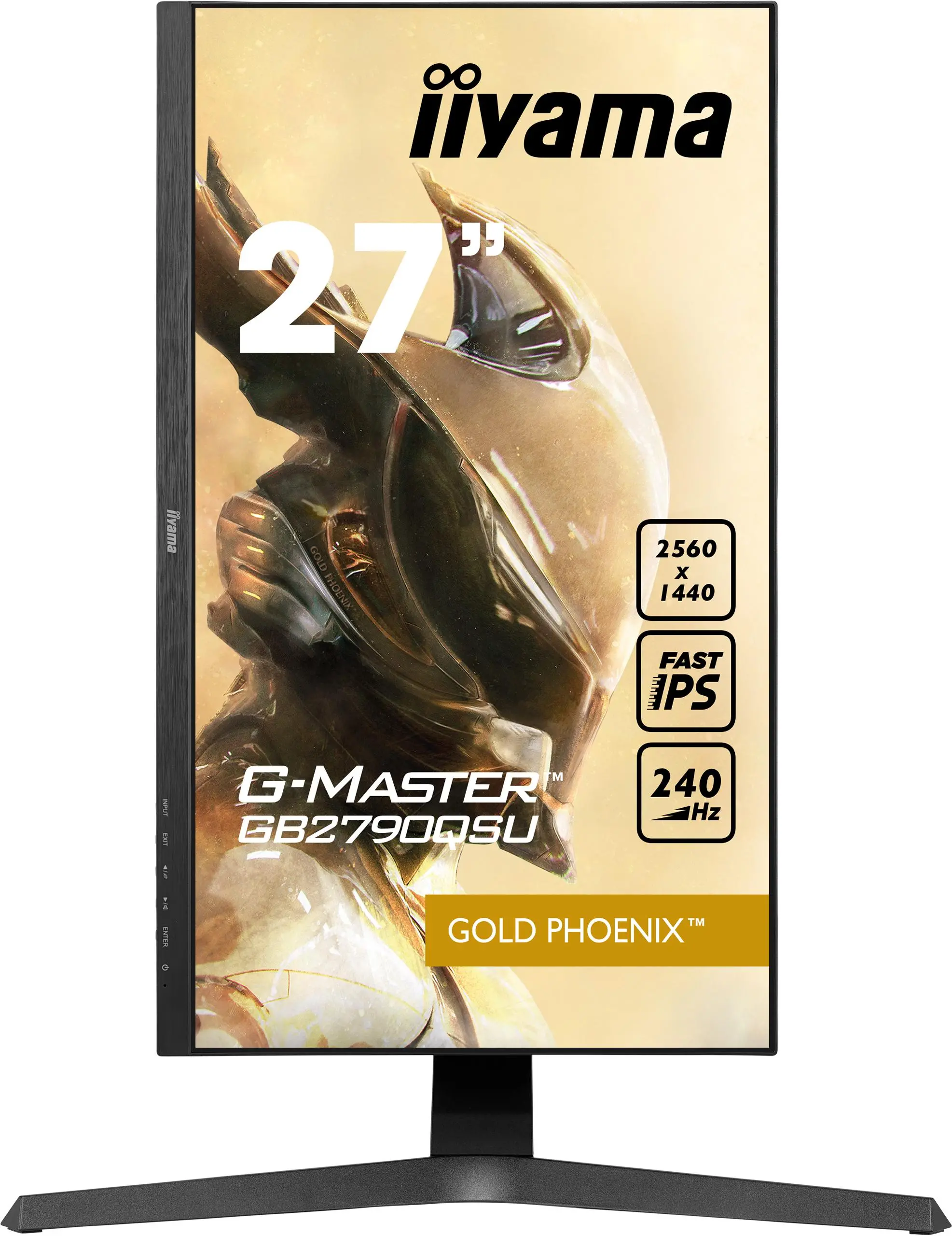 Monitor iiyama G-Master Gold Phoenix GB2790QSU-B1 27" 2K IPS 240Hz 1ms Gamingowy