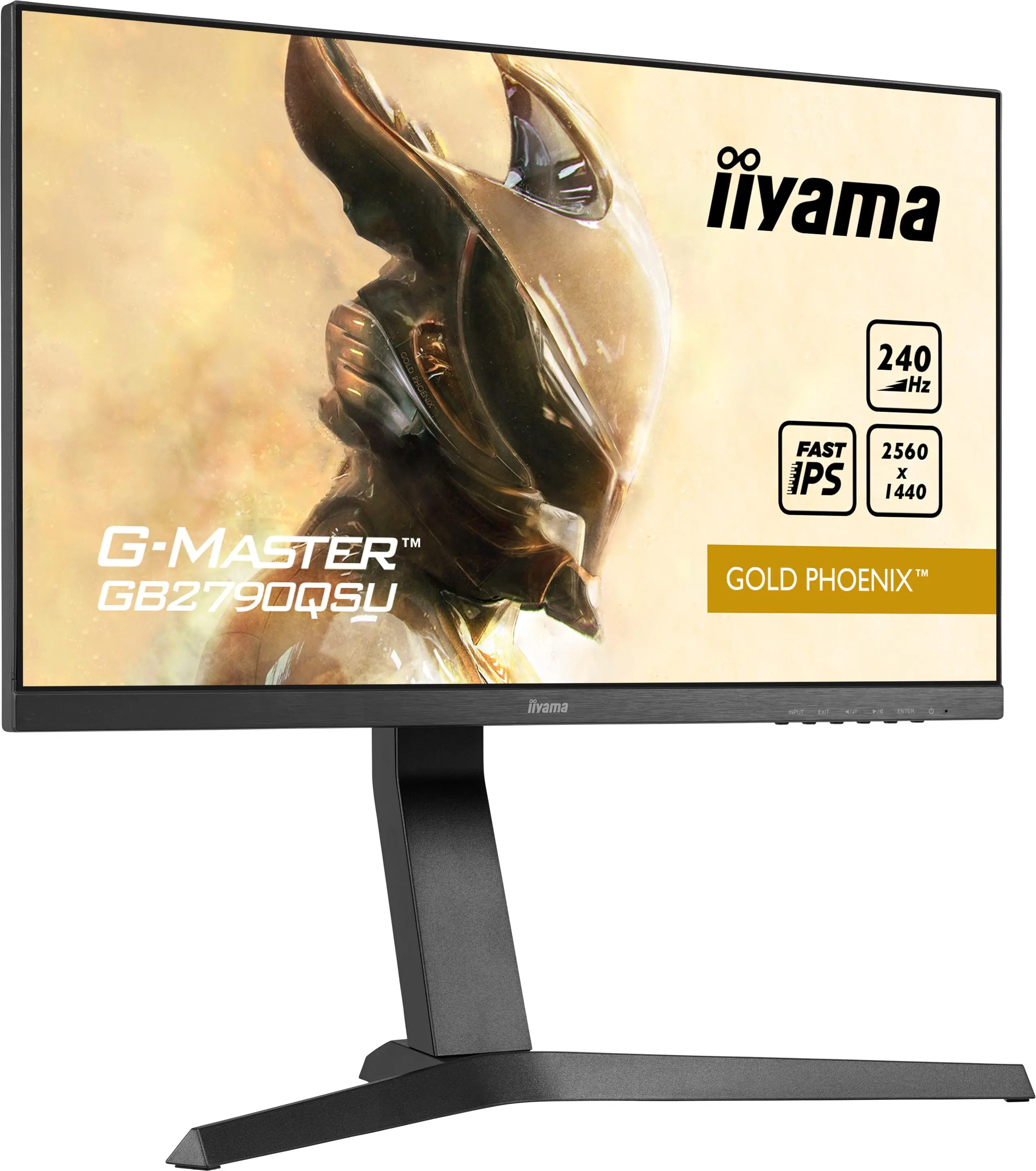 Monitor iiyama G-Master Gold Phoenix GB2790QSU-B1 27" 2K IPS 240Hz 1ms Gamingowy