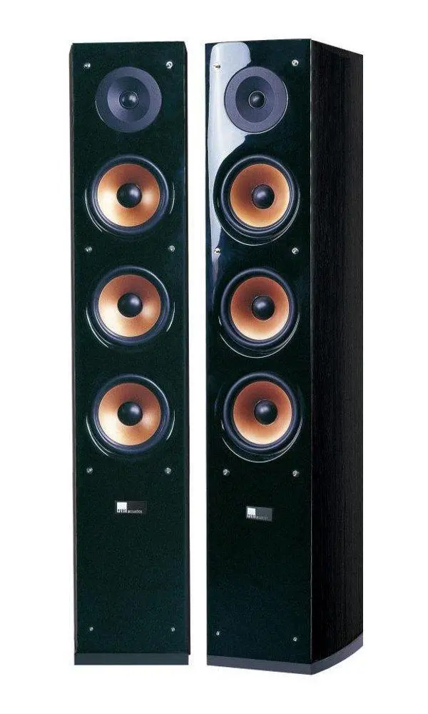 Zestaw stereo Yamaha R-S202D Czarny, Pure Acoustics NOVA 8 Czarny