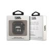 Etui na słuchawki Karl Lagerfeld KLA2UKHGK Glitter Karl`s Head AirPods Cover (czarny)