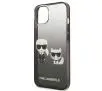 Etui Karl Lagerfeld Gradient Ikonik Karl & Choupette KLHCP13STGKCK do iPhone 13 mini