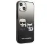 Etui Karl Lagerfeld Gradient Ikonik Karl & Choupette KLHCP13STGKCK do iPhone 13 mini
