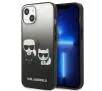 Etui Karl Lagerfeld Gradient Ikonik Karl & Choupette KLHCP13STGKCK do iPhone 13 mini