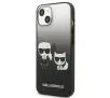 Etui Karl Lagerfeld Gradient Ikonik Karl & Choupette KLHCP13STGKCK do iPhone 13 mini