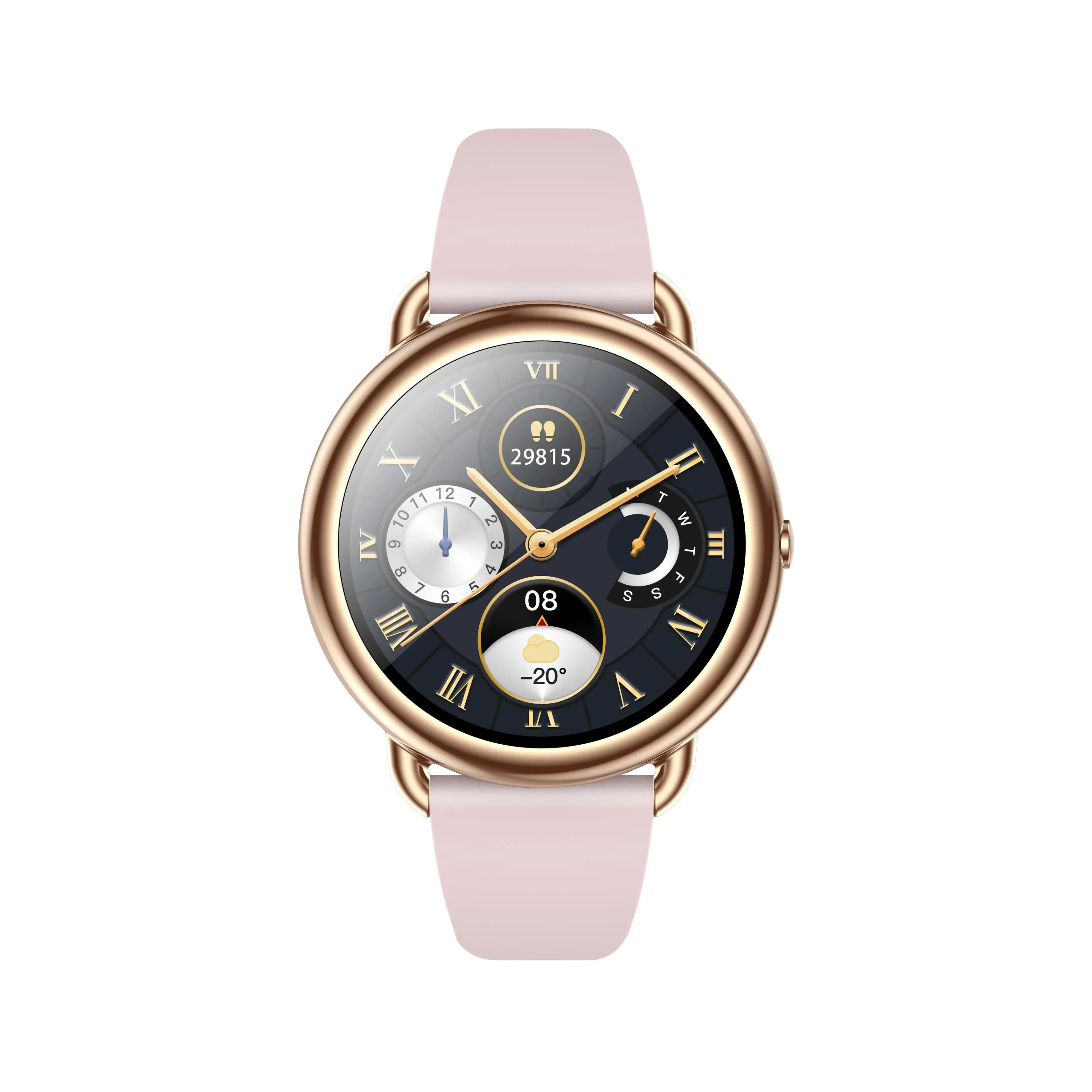 Smartwatch Bemi Cosmo 44mm Różowe złoto