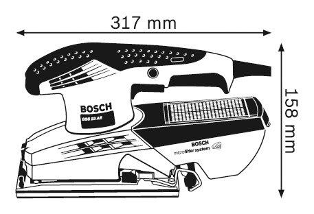Bosch Professional GSS 23 AE (0601070700)