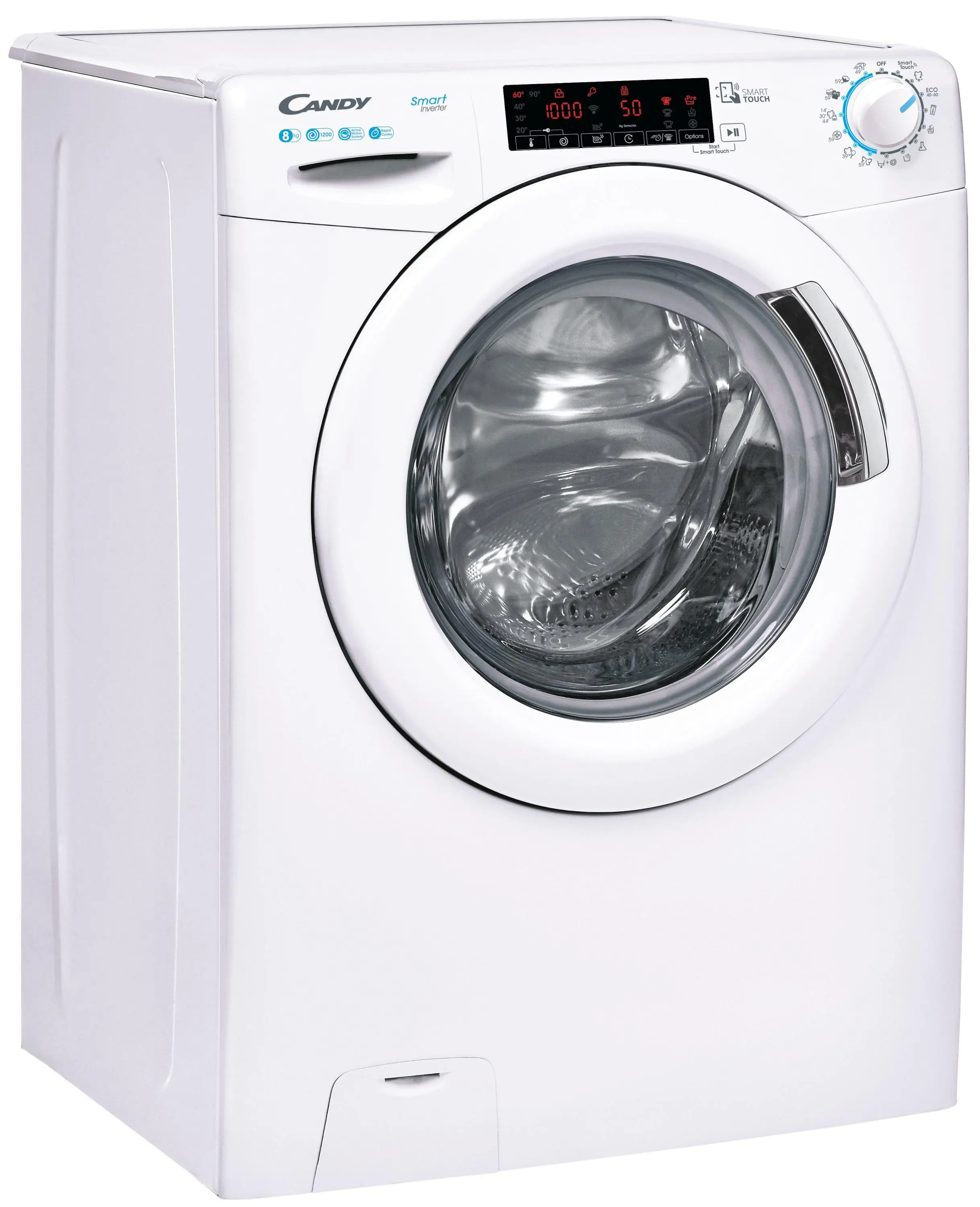 Pralka Candy Smart Inverter CS 128TXME-S Slim 8kg 1200obr/min