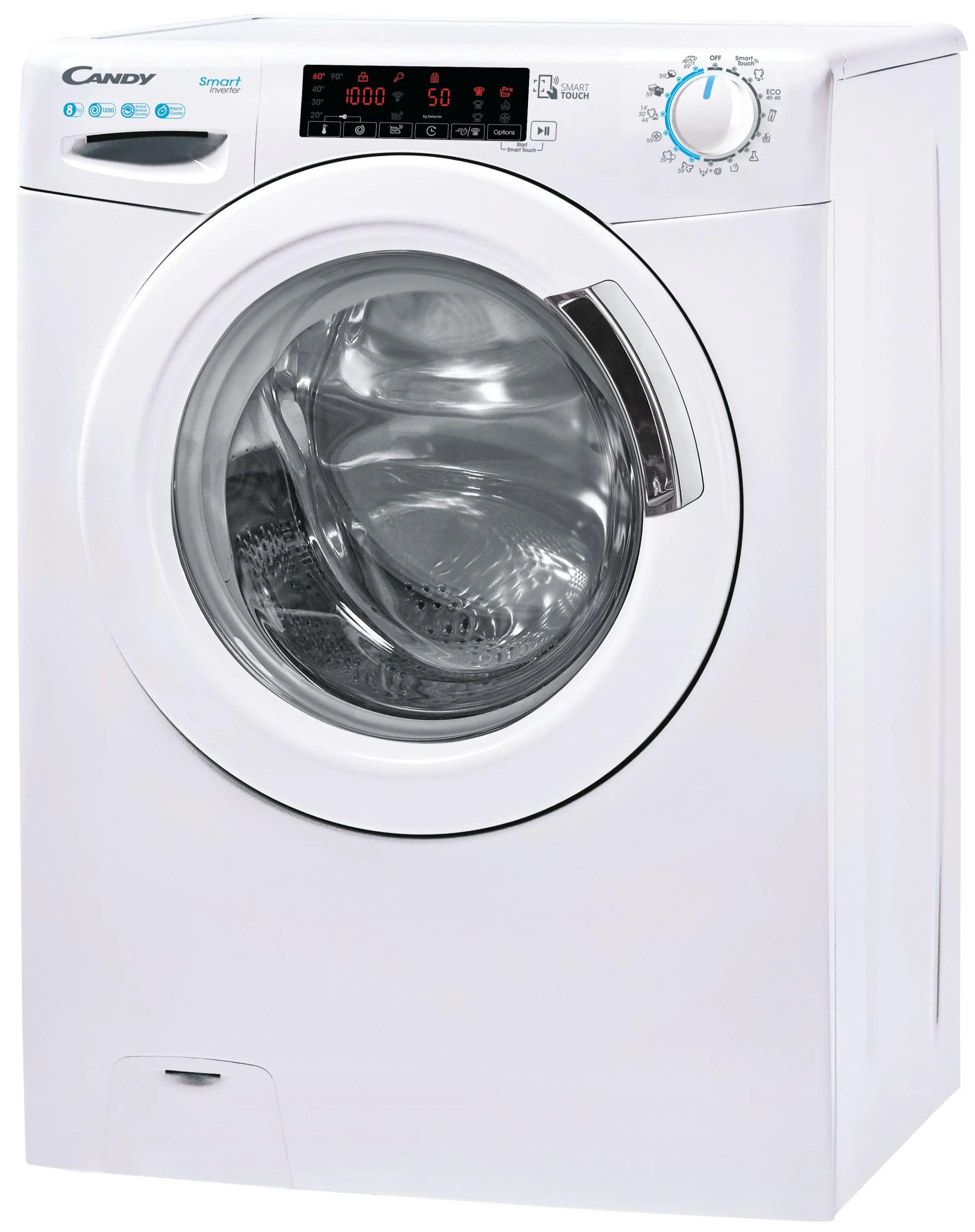 Pralka Candy Smart Inverter CS 128TXME-S Slim 8kg 1200obr/min