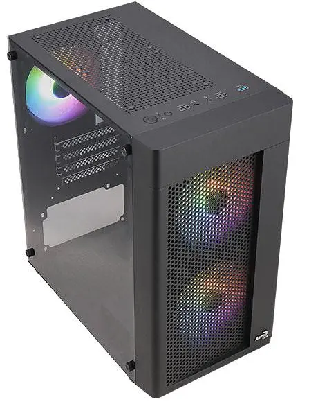 Obudowa Aerocool Hexform TG FRGB Czarny