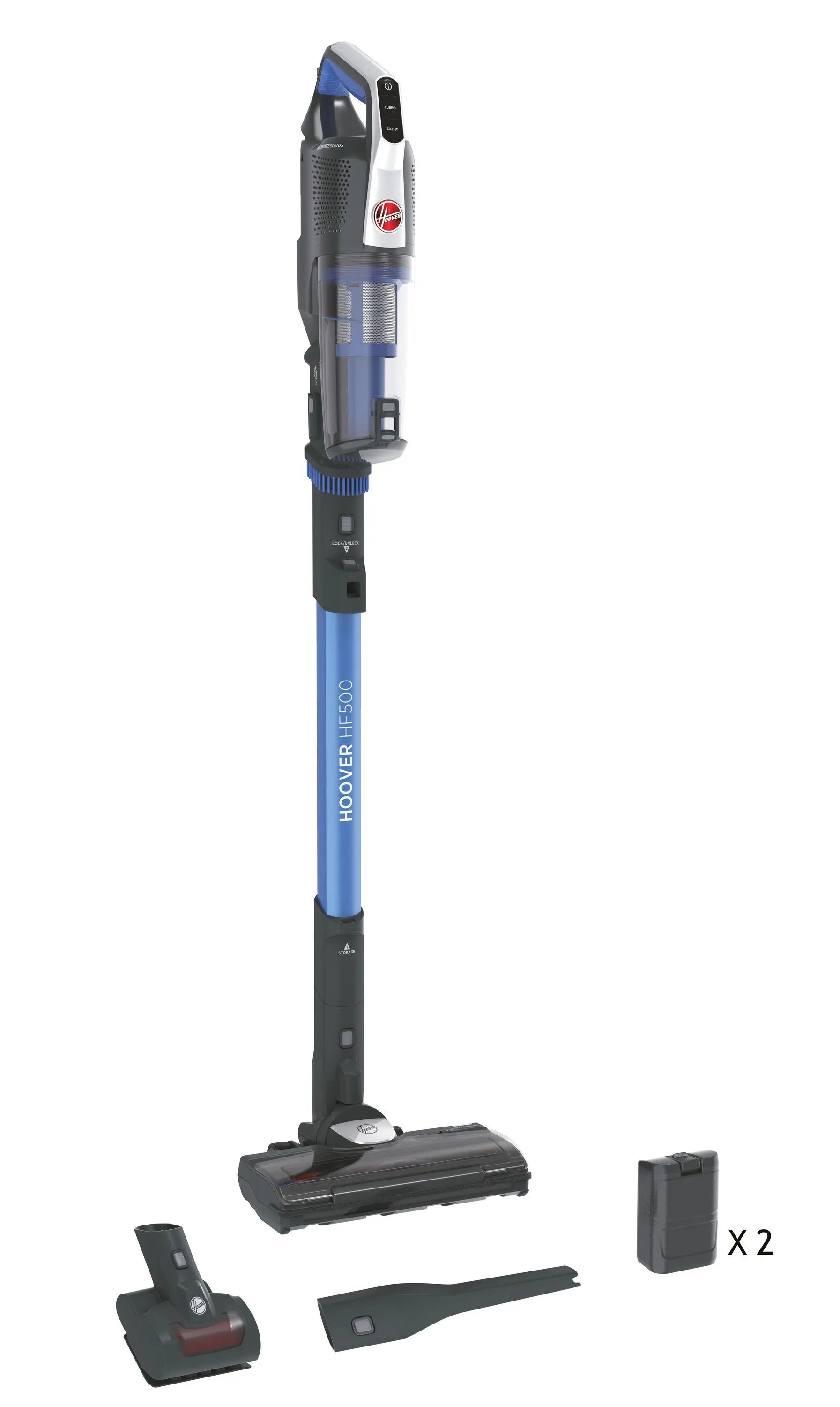 Odkurzacz Hoover H-Free 500 HF522STPE 011 ANTI TWIST 90min Wymienny akumulator