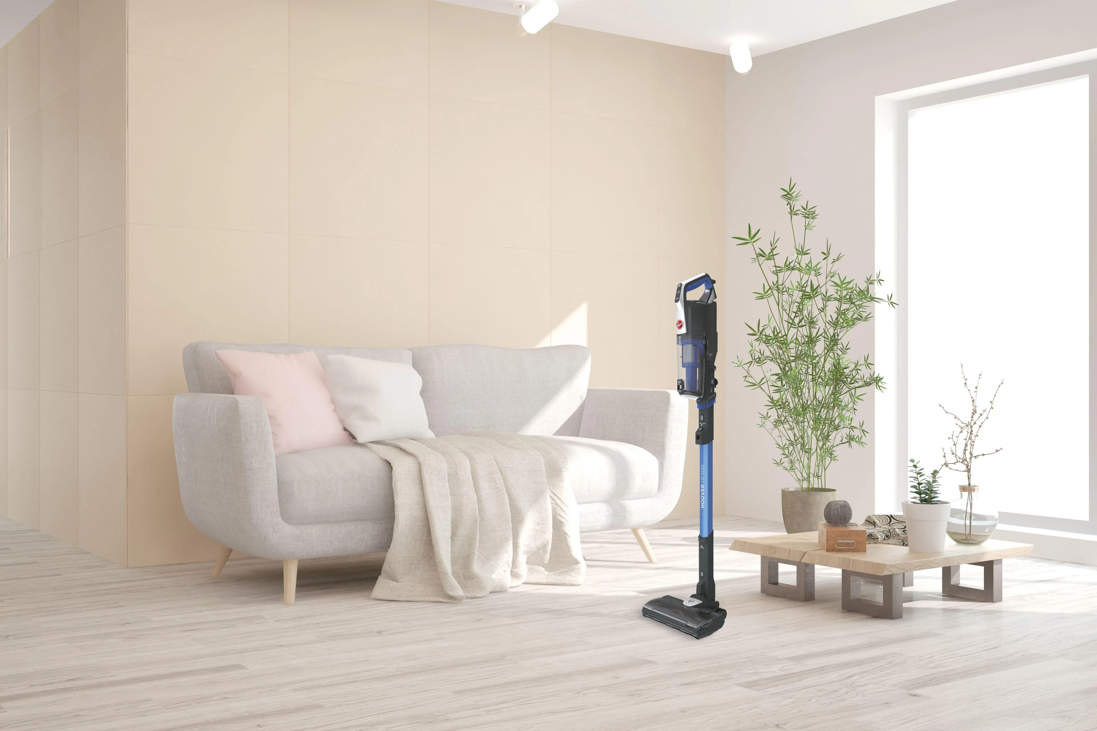 Odkurzacz Hoover H-Free 500 HF522STPE 011 ANTI TWIST 90min Wymienny akumulator