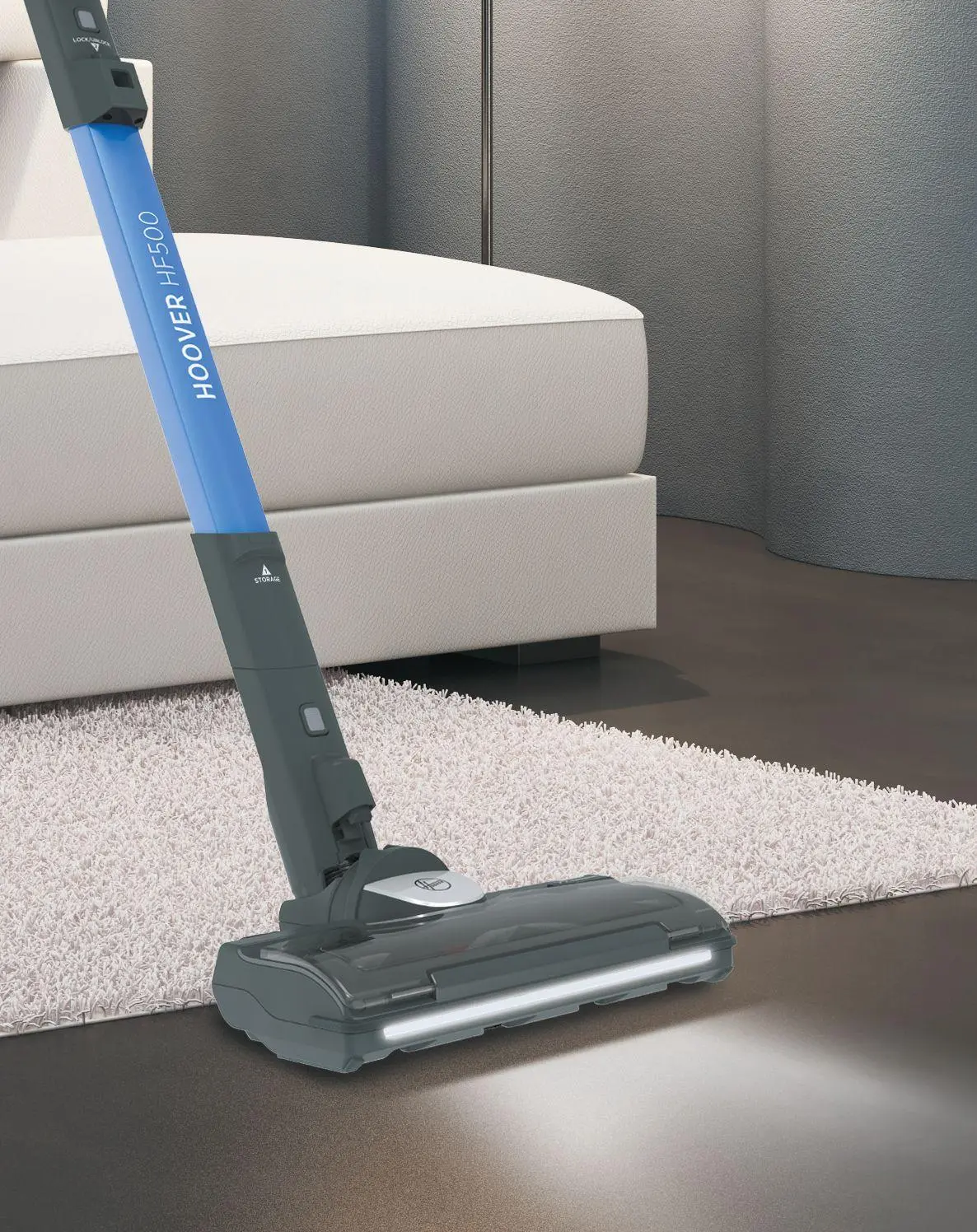 Odkurzacz Hoover H-Free 500 HF522STPE 011 ANTI TWIST 90min Wymienny akumulator