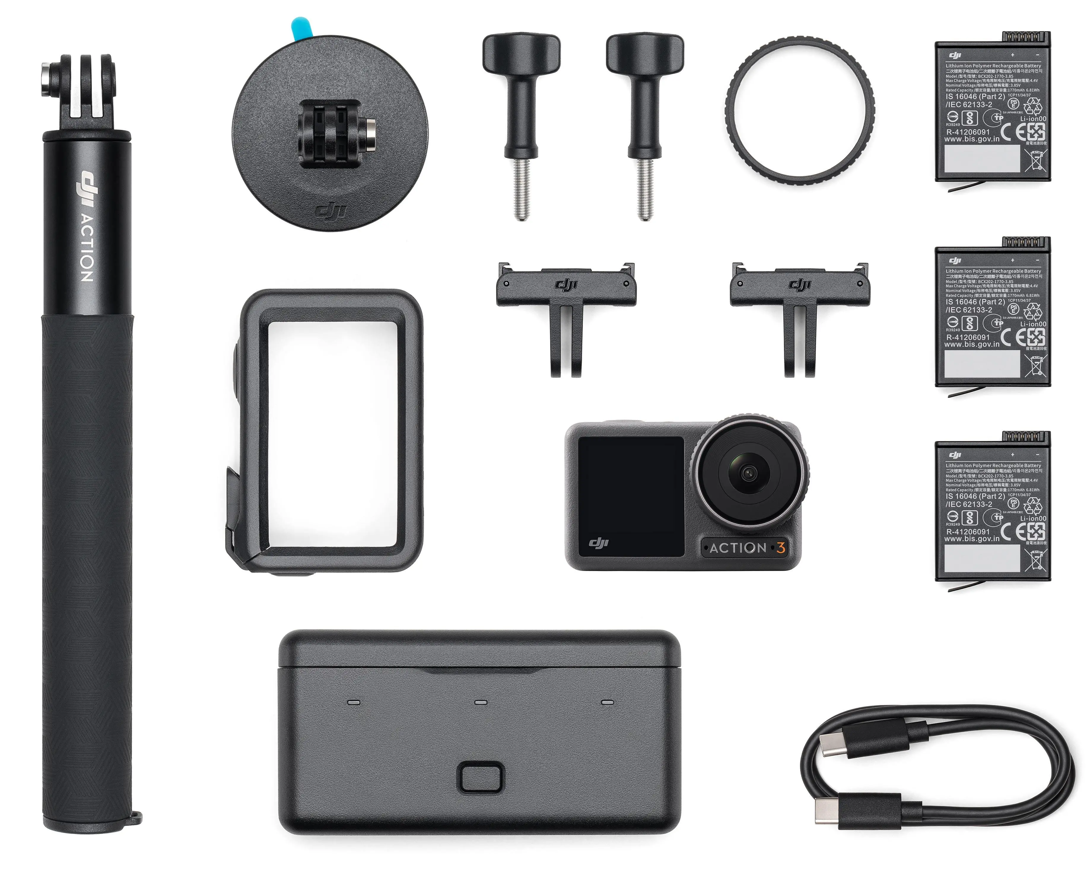 Kamera DJI OSMO Action 3 Adventure Combo