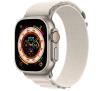 Smartwatch Apple Watch Ultra GPS - Cellular 49mm koperta tytanowa - opaska Alpine rozmiar L księżycowa poświata