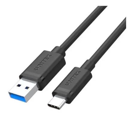 Kabel Unitek Y-C491BK USB do USB-C 0,5m Czarny