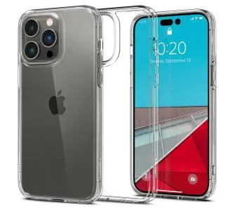 Etui Spigen Ultra Hybrid do iPhone 14 Pro Przeźroczysty