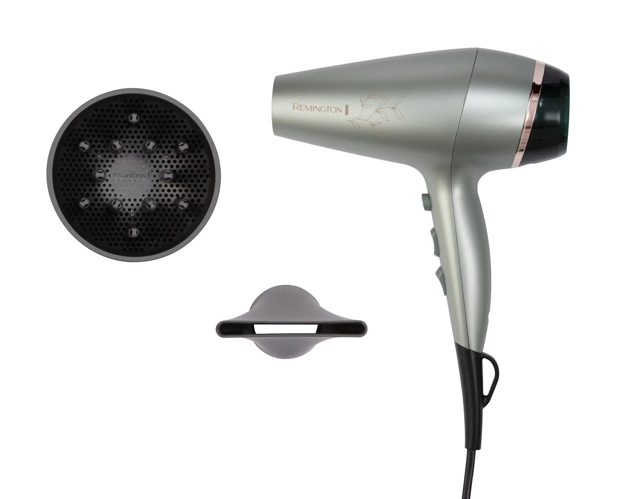 Suszarka do włosów Remington Botanicals AC5860 Jonizacja Dyfuzor Zimny nawiew 2300W 2 prędkości 3 temperatury