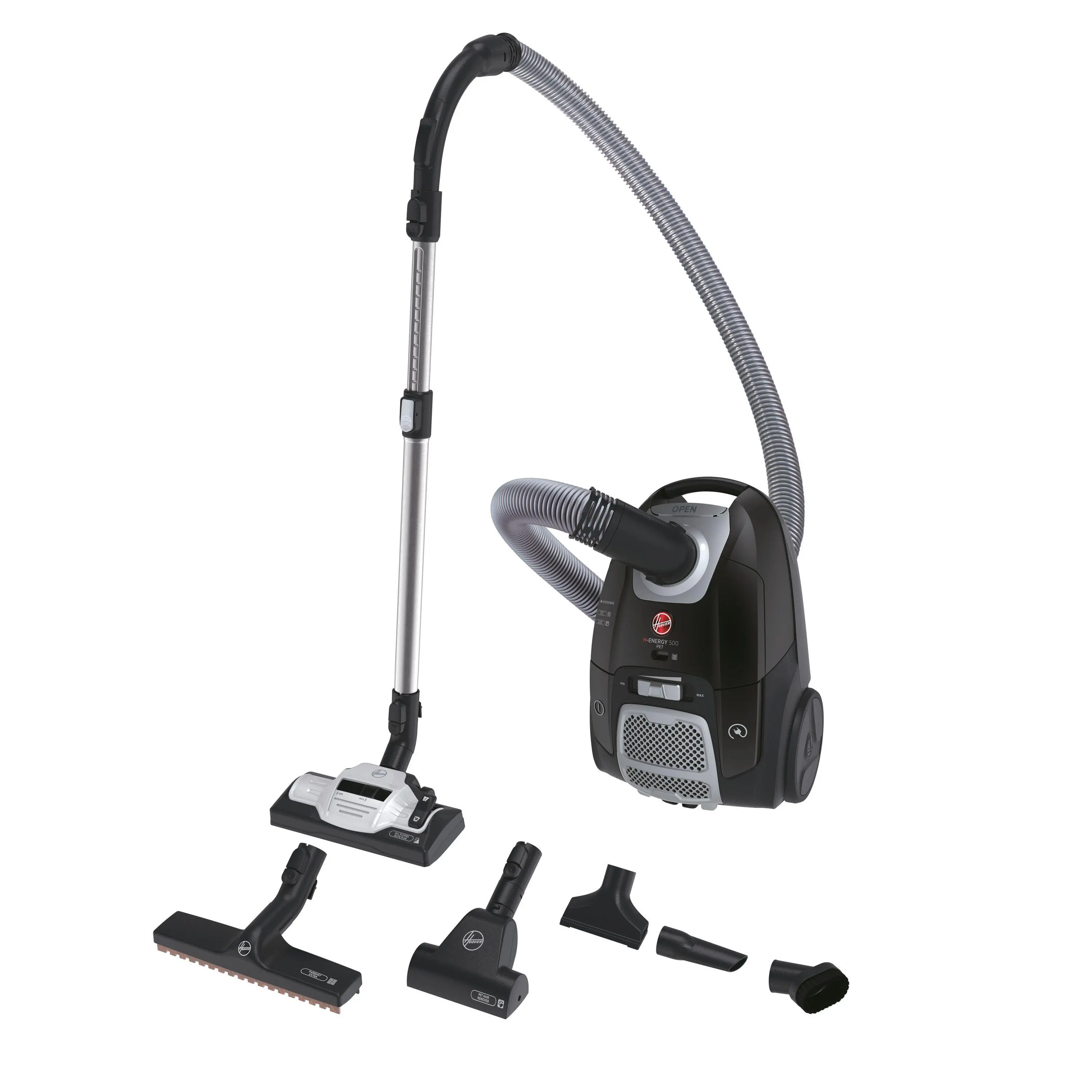 Hoover H-Energy 500 HE522PET 011 700W Mini turboszczotka Szczotka do parkietów