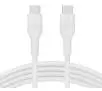 Kabel Belkin CAB009BT2MWH BoostCharge Flex USB-C do USB-C 2m Biały