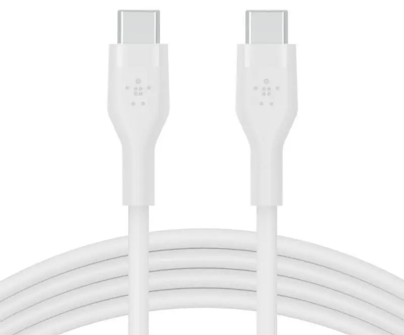 Kabel Belkin CAB009BT2MWH BoostCharge Flex USB-C do USB-C 2m Biały