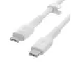 Kabel Belkin CAB009BT2MWH BoostCharge Flex USB-C do USB-C 2m Biały