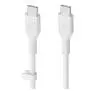 Kabel Belkin CAB009BT2MWH BoostCharge Flex USB-C do USB-C 2m Biały