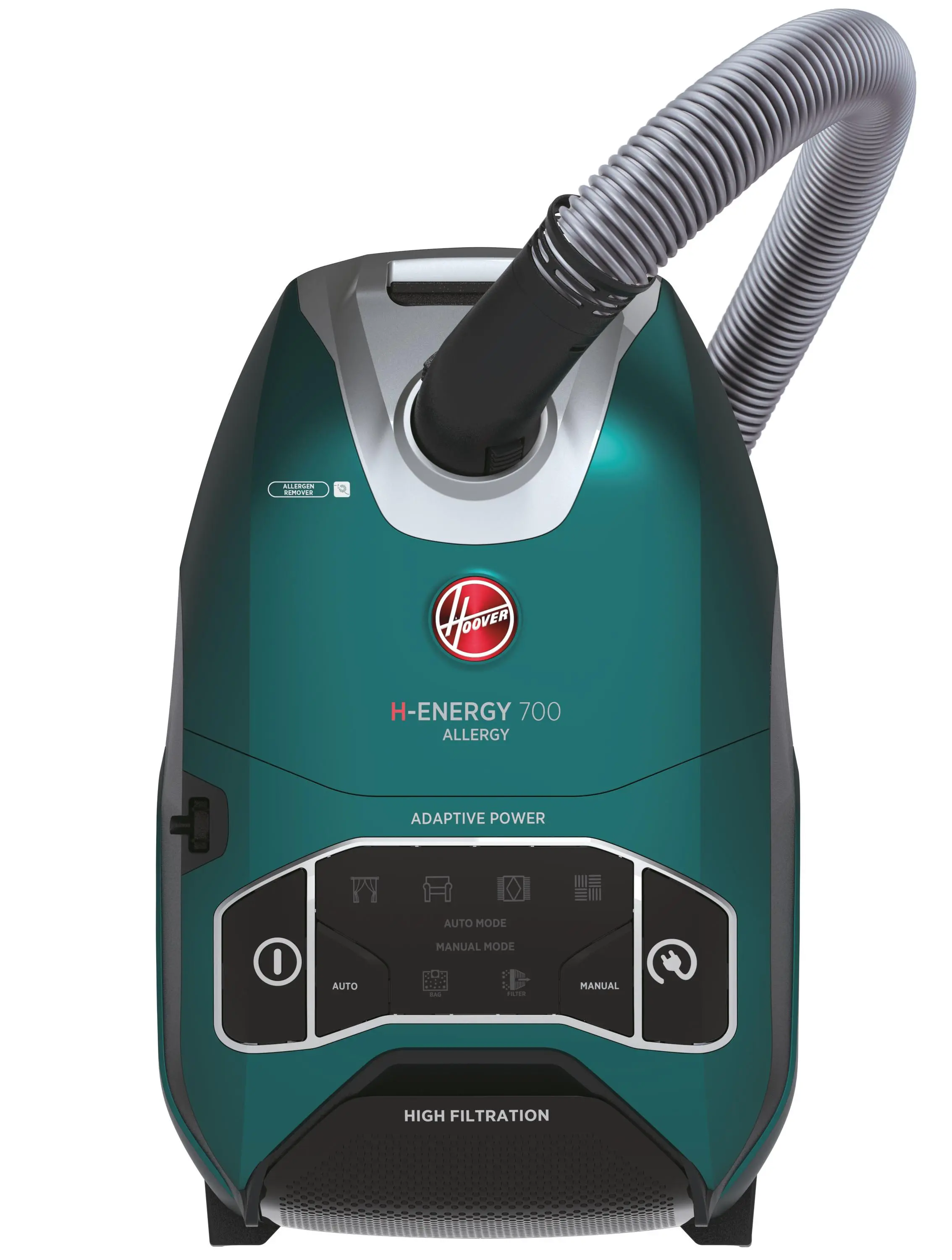 Odkurzacz Hoover H-Energy 700 HE732ALG 011 850W Szczotka do parkietów Szczotka do sierści zwierząt