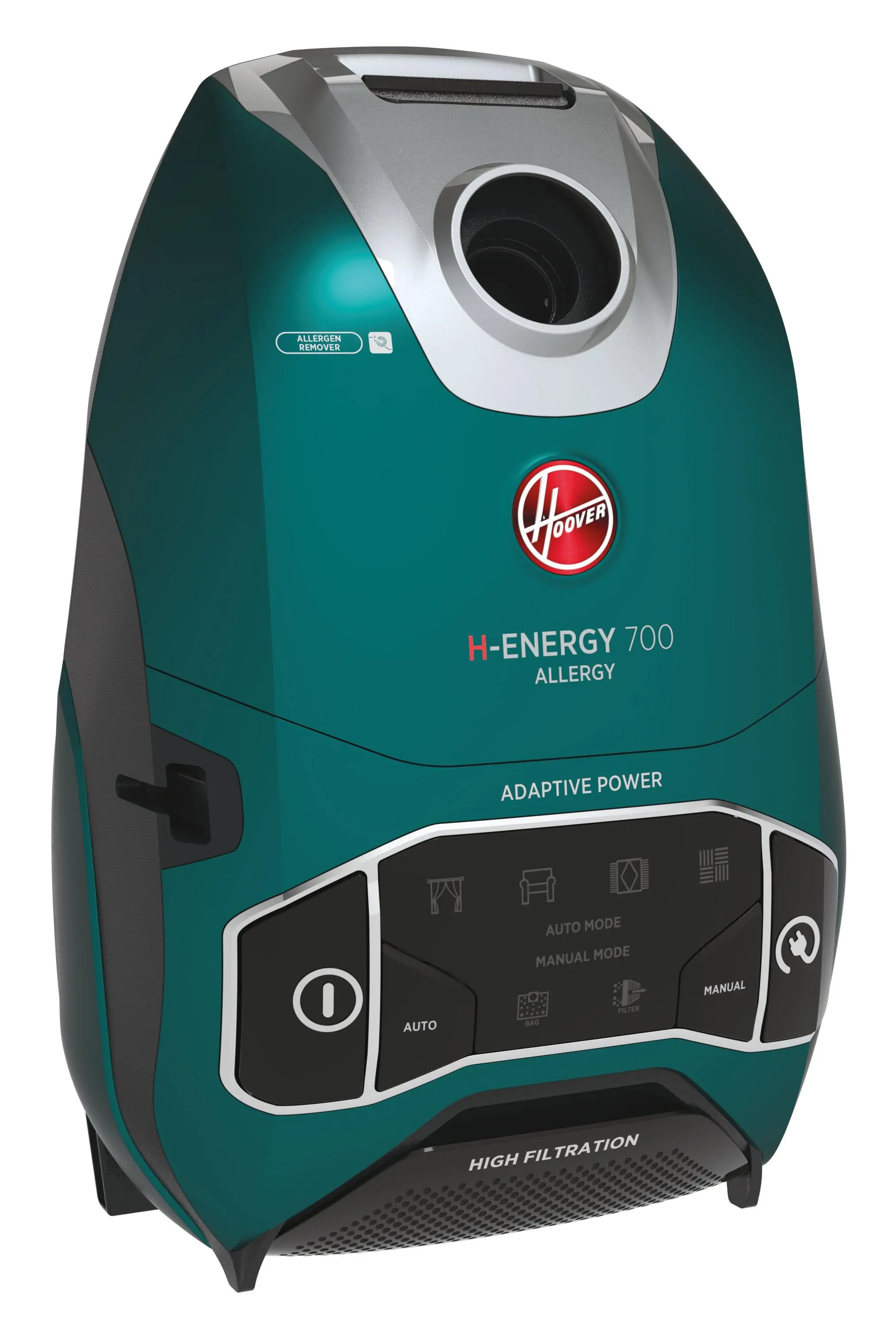 Odkurzacz Hoover H-Energy 700 HE732ALG 011 850W Szczotka do parkietów Szczotka do sierści zwierząt