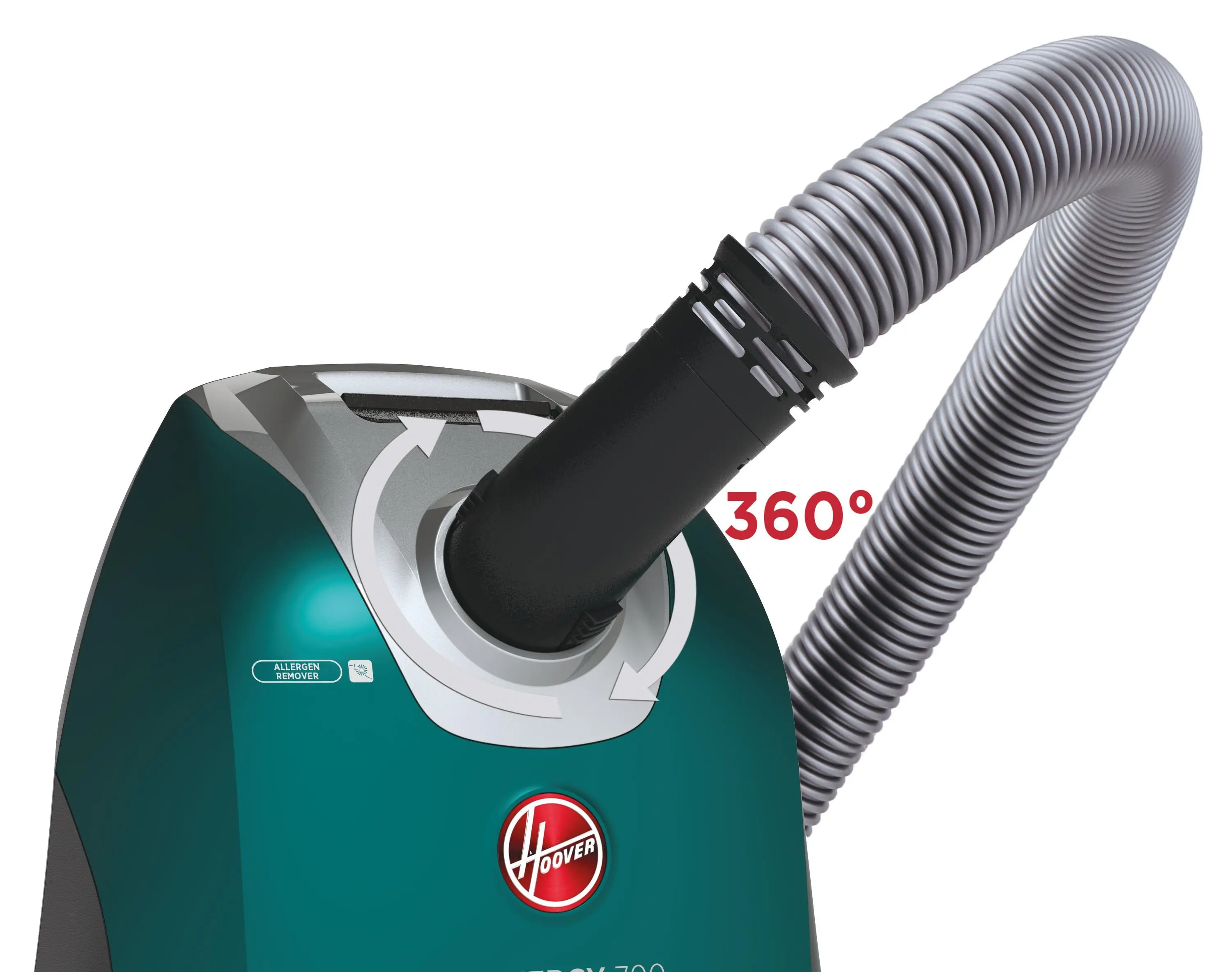 Odkurzacz Hoover H-Energy 700 HE732ALG 011 850W Szczotka do parkietów Szczotka do sierści zwierząt