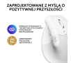 Myszka Logitech Lift dla Mac Biały