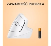 Myszka Logitech Lift dla Mac Biały