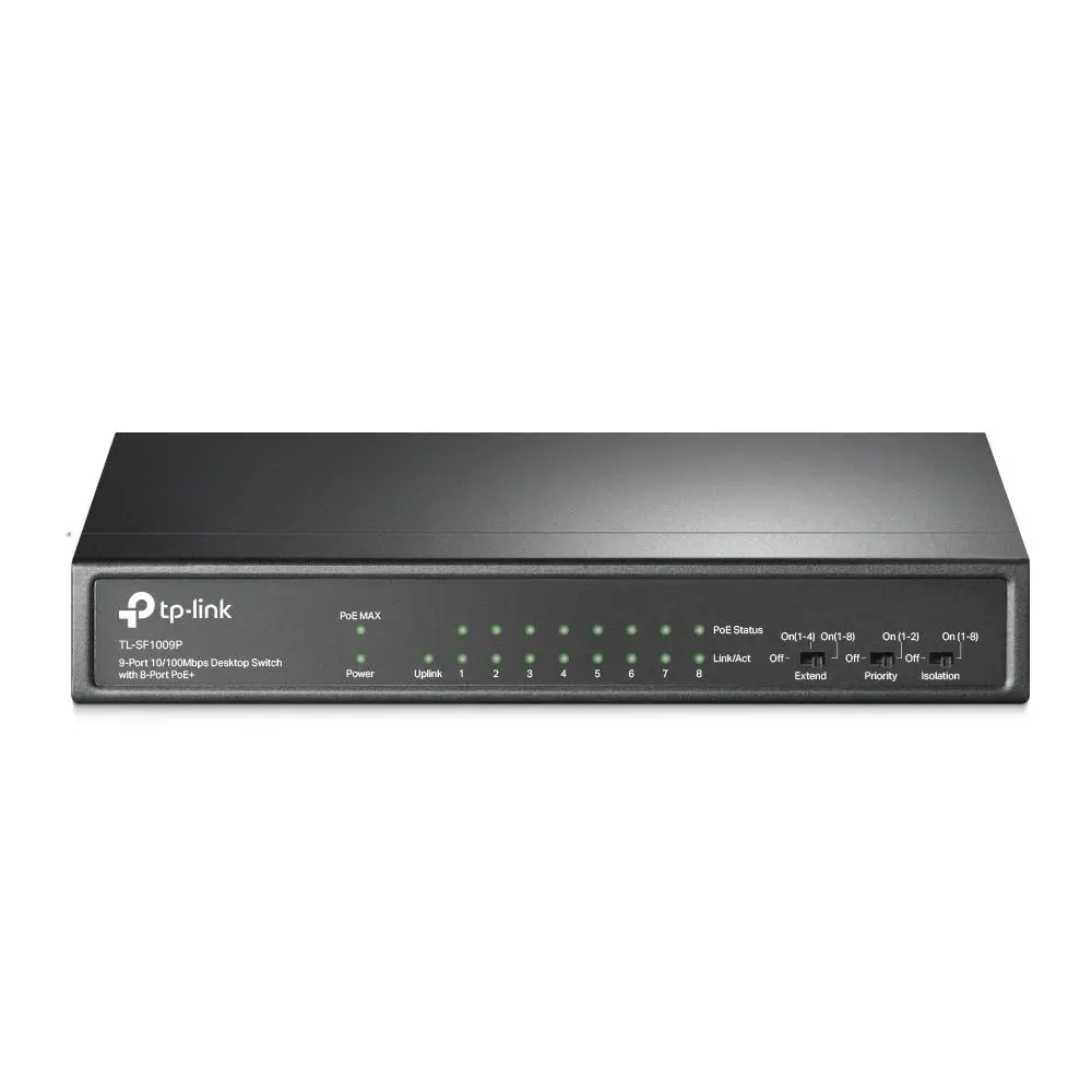 Switch TP-LINK TL-SF1009P Czarny