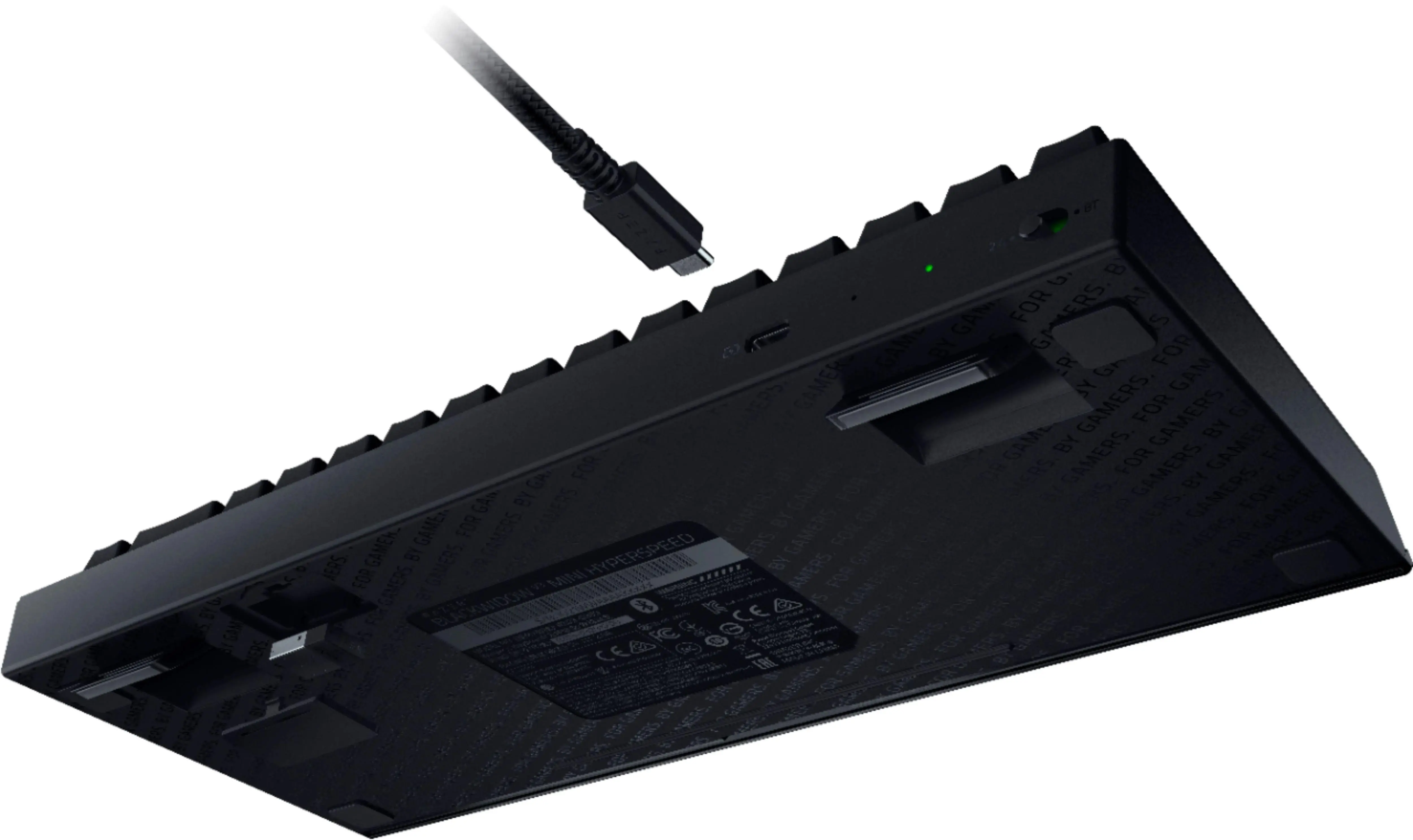 Klawiatura mechaniczna Razer BlackWidow V3 Mini US Layout Yellow Switch Czarny