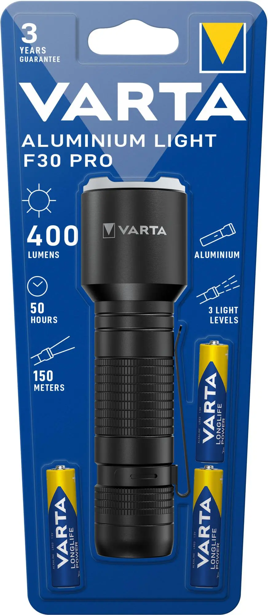 Latarka VARTA Aluminium Light F30 Pro