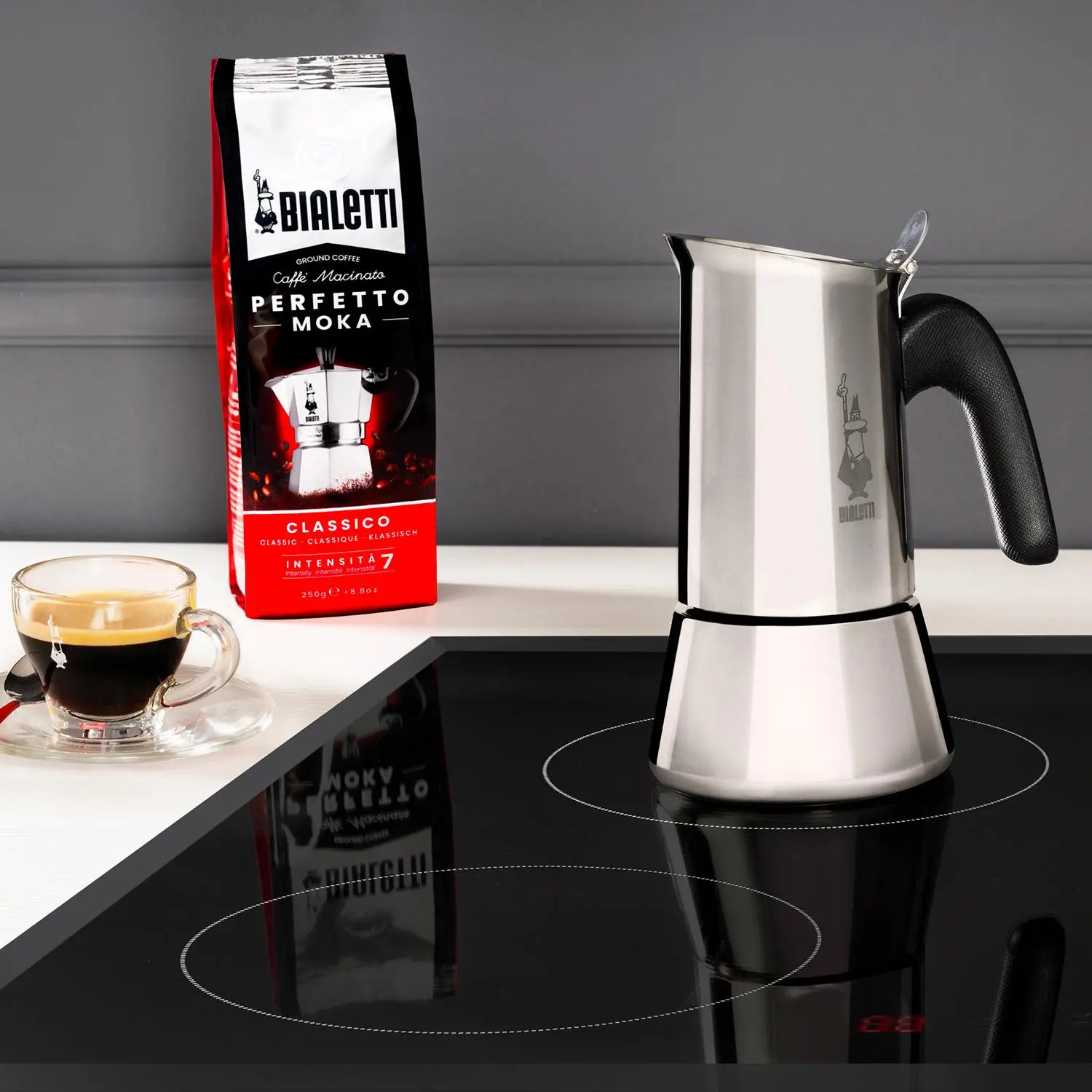 Kawiarka Bialetti New Venus 4tz 210ml Srebrny