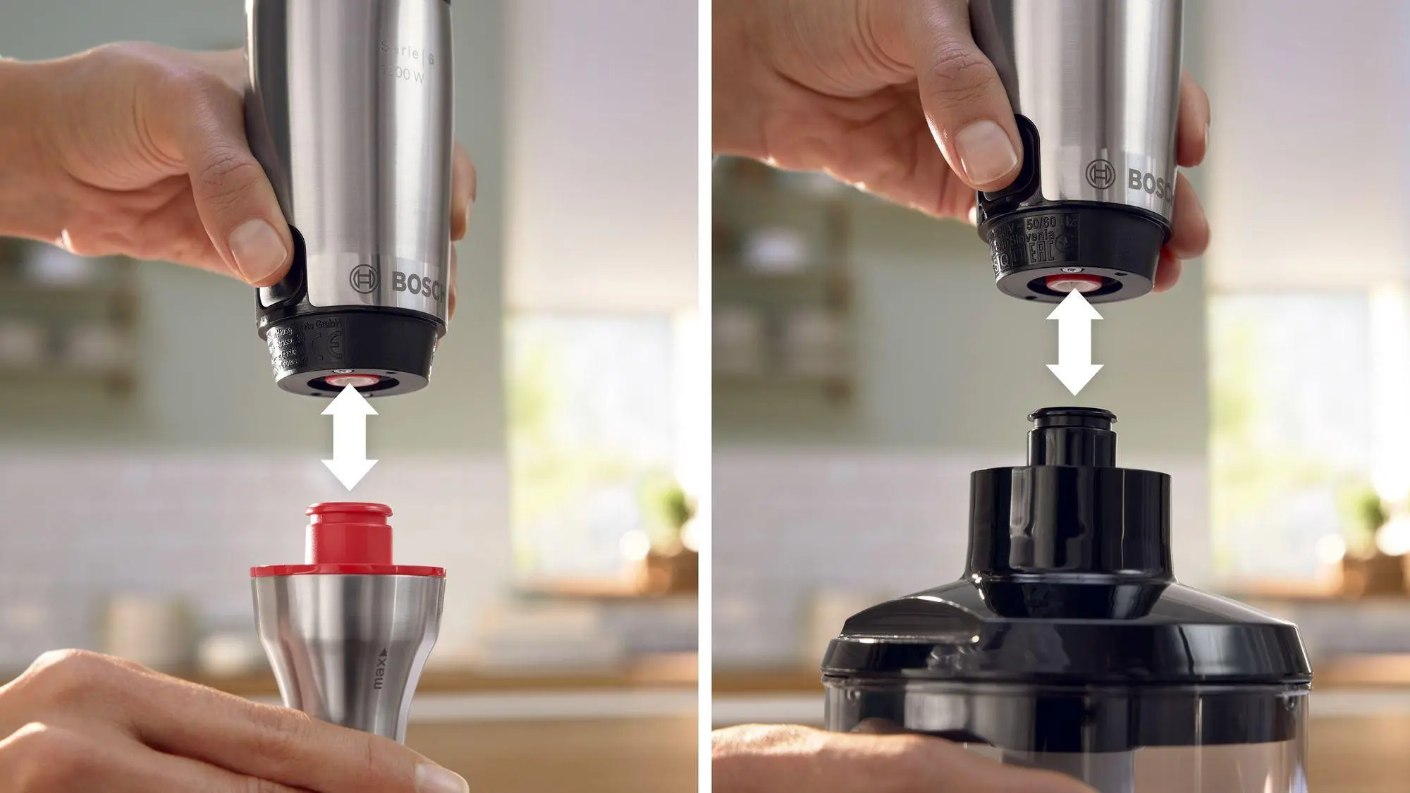 Blender Bosch ErgoMaster MSM6M8X1 1200W Malakser Rozdrabniacz Końcówka do ubijania Krojenie w kostkę