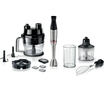 Blender Bosch ErgoMaster MSM6M8X1 1200W Malakser Rozdrabniacz Końcówka do ubijania Krojenie w kostkę
