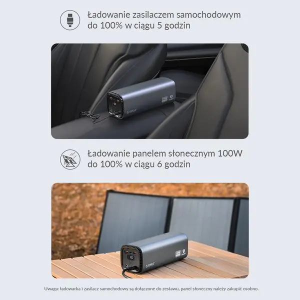 Stacja zasilania Orico AT150-EU-GY-BP 142Wh