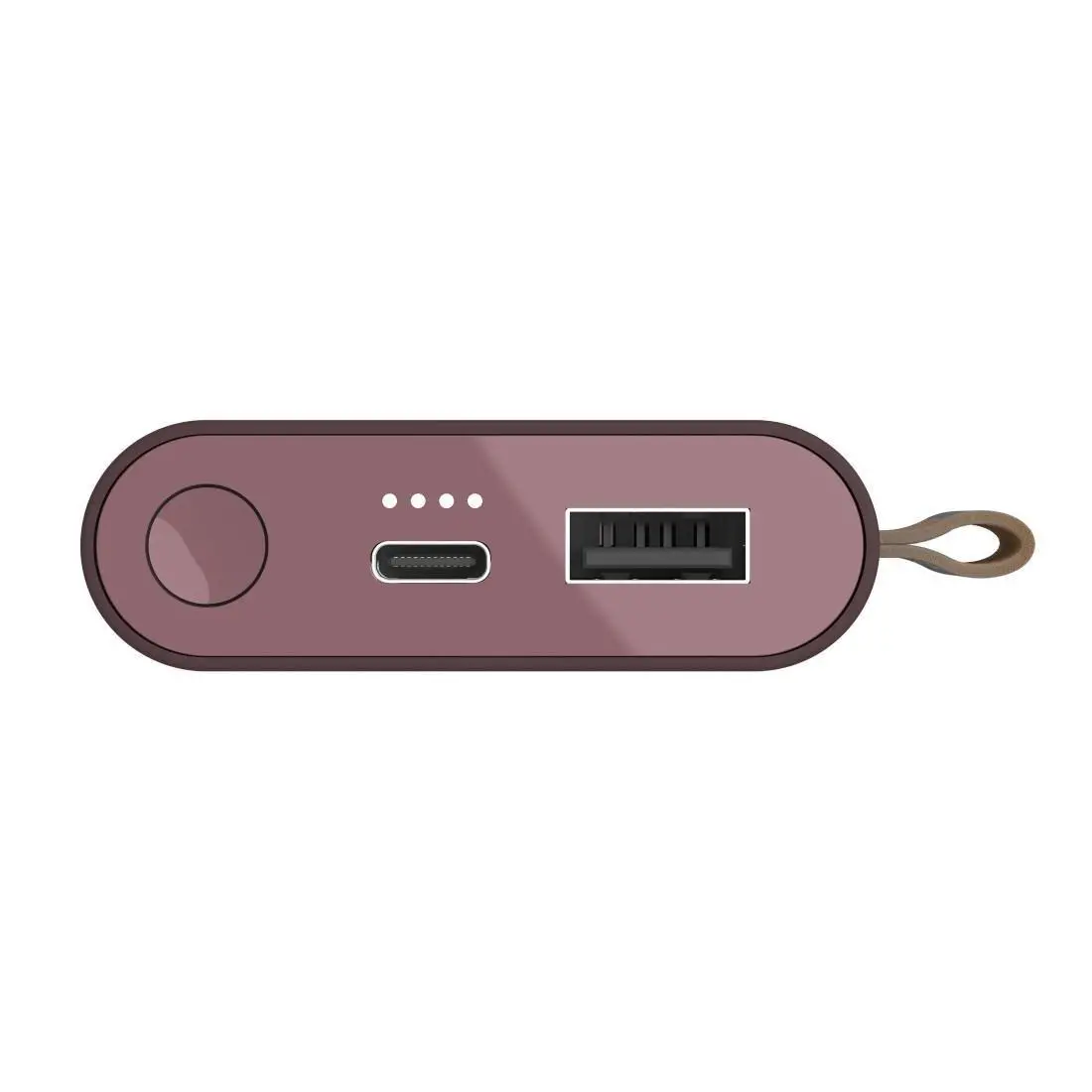 Powerbank Fresh 'n Rebel 6000mAh USB-C Deap mauve