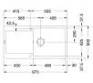 Zlewozmywak Franke Maris MRG 611-97 XL Granitowy Cappuccino