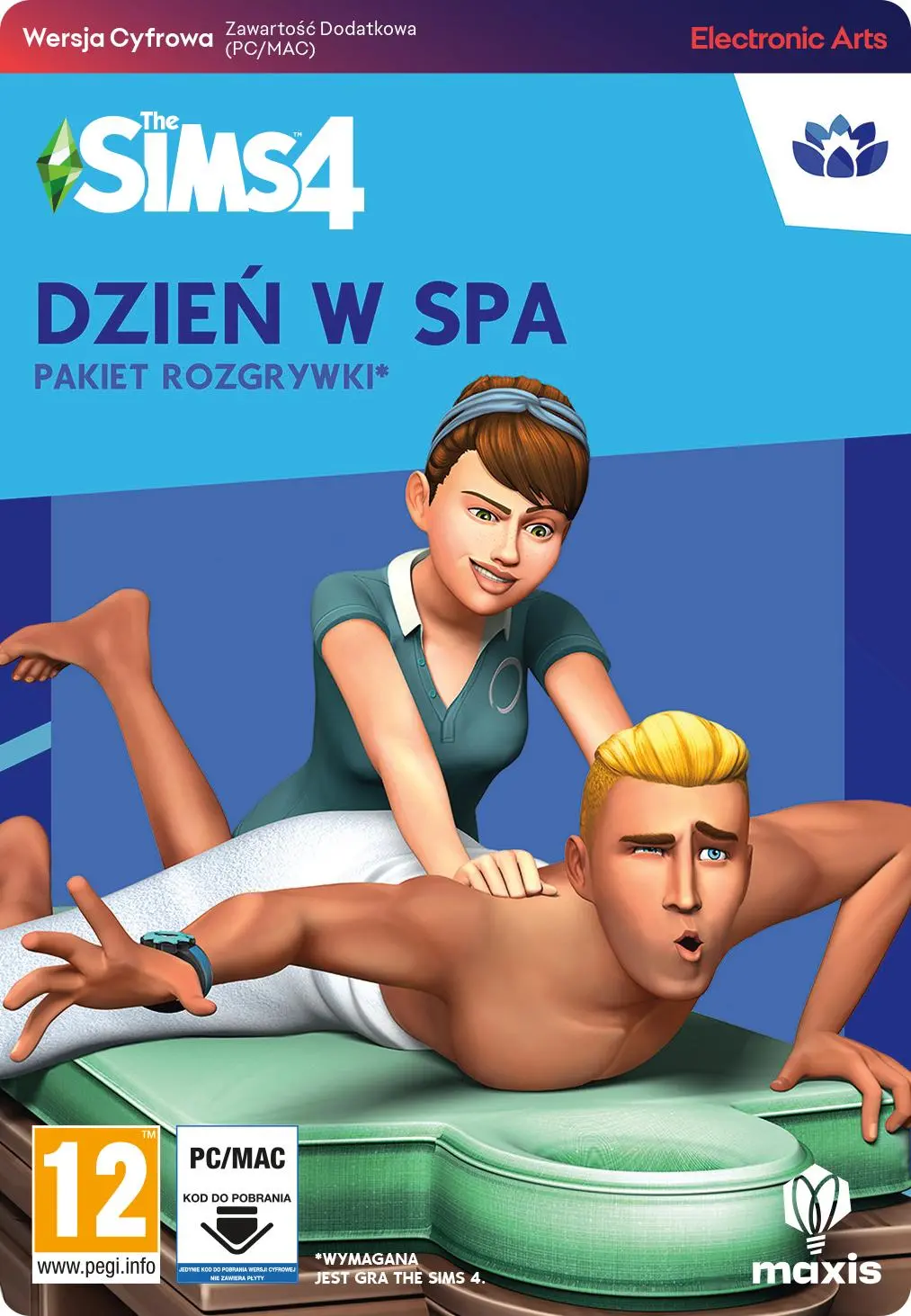 The Sims 4 Dzień w SPA [kod aktywacyjny] PC