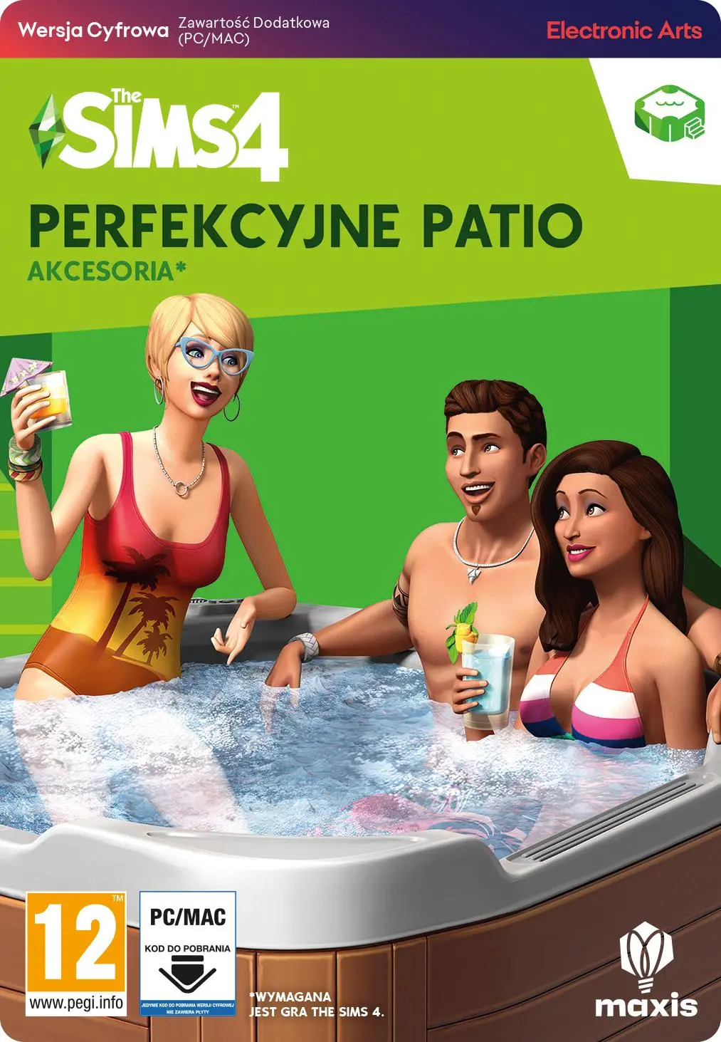 The Sims 4  Perfekcyjne Patio [kod aktywacyjny] PC