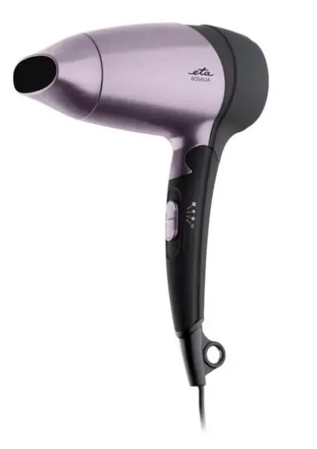 Suszarka do włosów ETA Rosalia Travel 632090000 Zimny nawiew 1200W 2 prędkości 3 temperatury